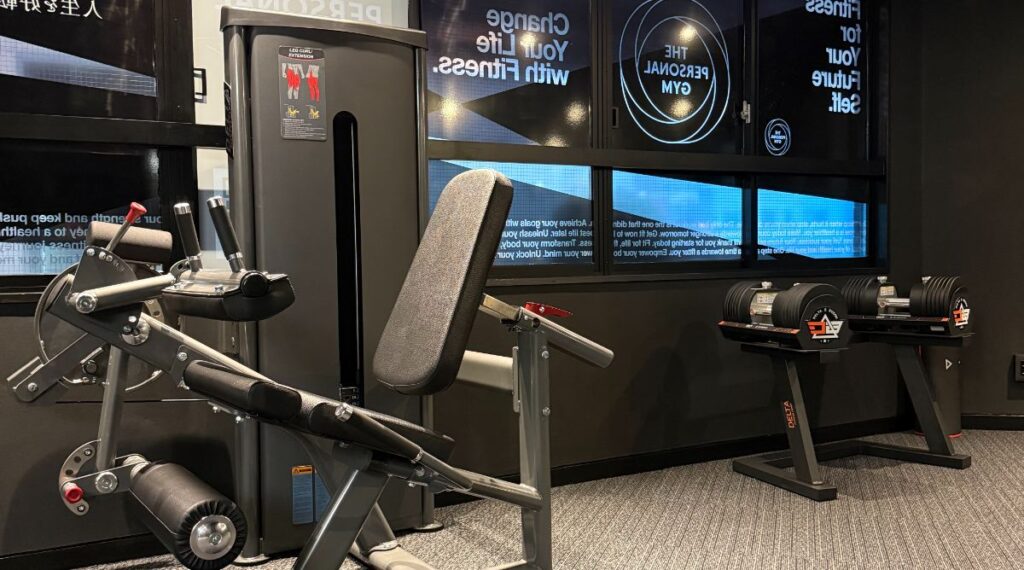 THE PERSONAL GYMの店内